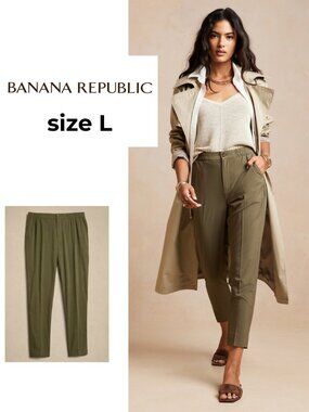 Banana Republic Airstretch Tapered Pant